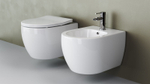 Комплект подвесной безободковый унитаз Ceramica Nova Play Rimless CN3001 с сиденьем микролифт + Grohe Rapid SL 38775001