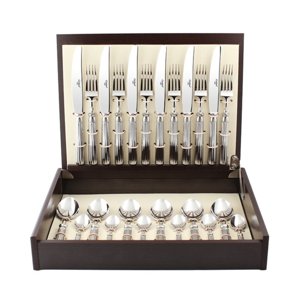 Набор столовых приборов на 6 персон 24 предмета Cutipol Line в коробке