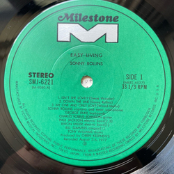 Винтажная виниловая пластинка LP Sonny Rollins Easy Living (Япония 1978) (Оби)