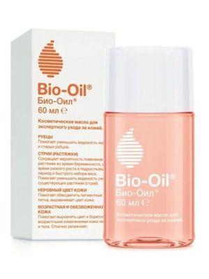 Bio-Oil Масло косметическое от шрамов растяжек неровного тона 60мл