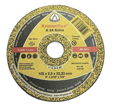 Отрезной круг 125*2,5*22мм А24Extra (231883)