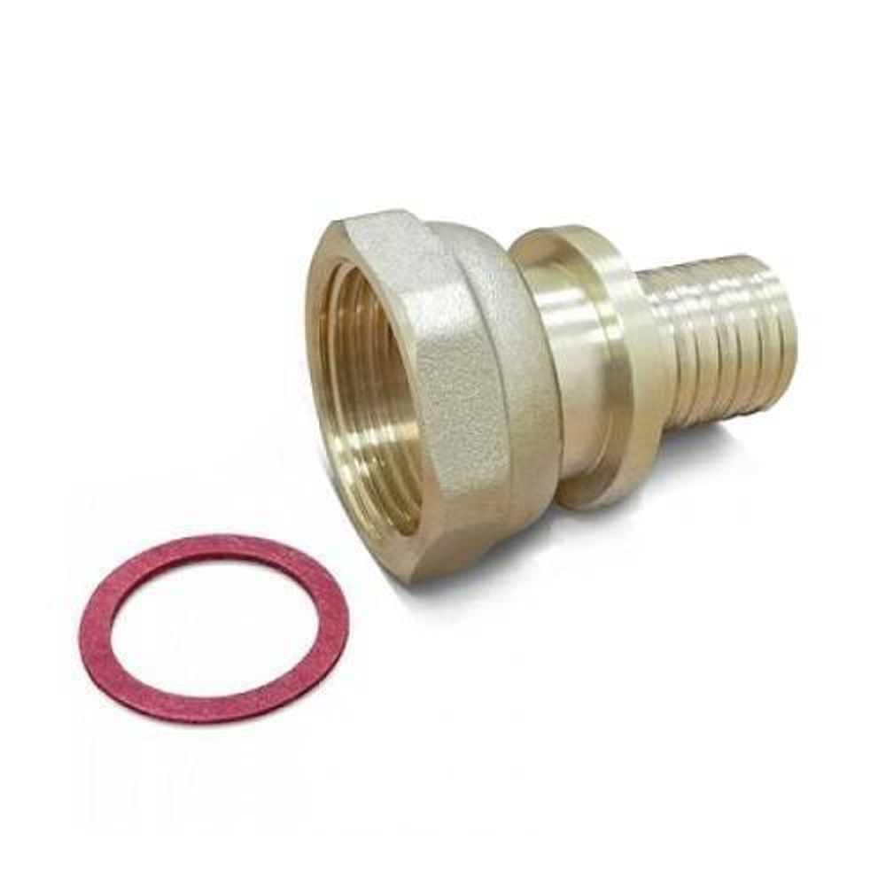 Переход на накидную гайку Varmega Slide-fit - 20 x 1/2" (для труб из сшитого полиэтилена, латунь)