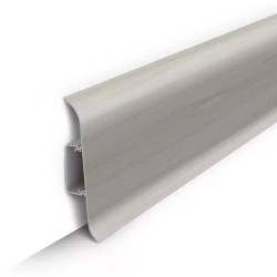 Плинтус ПВХ Идеал Классик 268 Клен серый 2200х85х22 мм