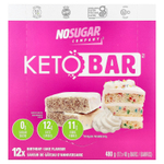 No Sugar Company, Keto Bar ™, праздничный торт, 12 батончиков, по 40 г