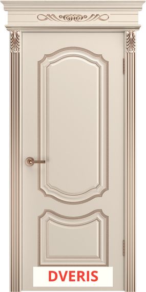 Межкомнатная дверь Сюита В0 ПГ (Шампань/Розовое золото)