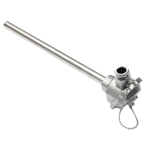 Термопара из нержавеющей стали WRN-130, тип K, D-16 mm, L1200mm (0~1300°C)
