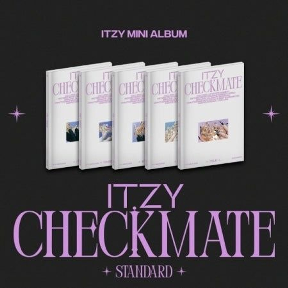 Альбом ITZY - CHECKMATE Mini Album STANDARD Edition RANDOM Version