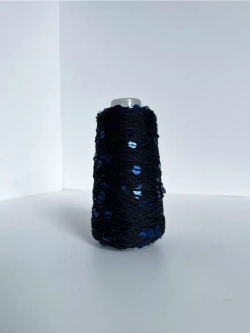 Пряжа хлопок с королевскими пайетками