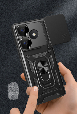 Чехол с кольцом Bumper Case для Poco F6