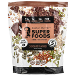 Dr. Murray's, Super Foods, порошок из 3 протеинов, тыква + лен + подсолнечник, шоколад, 908 г (2 фунта)