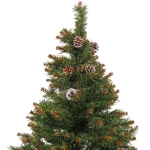 Елка «Лесное очарование» 120 см, ПВХ, шишки (348 веток)
