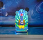 Аттракцион качалка с мультиками «Павлин»