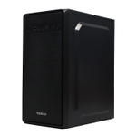 Корпус TESLA 1708BM, Без БП, mATX, чёрный, 2xUSB2 (TSL-1708-BM)