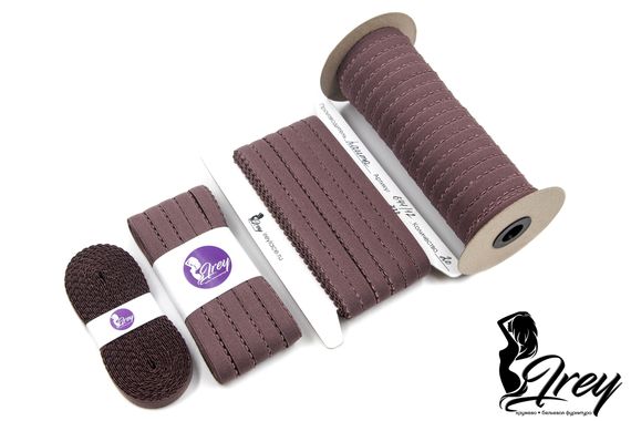 738 641/12 Резинка отделочная Lauma 12 мм, перец 738