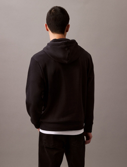 Худи Calvin Klein Fleece Metallic Archive Logo Black Beauty