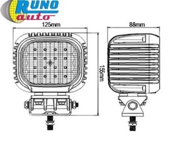 Светодиоды рабочего света NTL 16X3 Spot