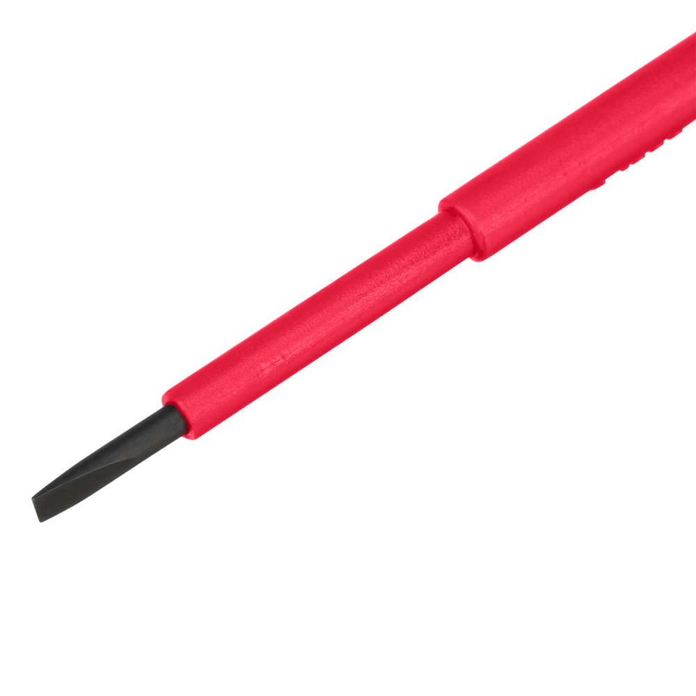 Отвертка Insulated, SL3 x 80 мм, CrMo, до 1000 В, двухкомпонентная рукоятка Matrix Professional