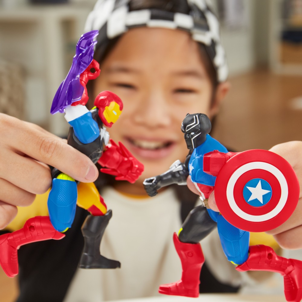 Hasbro Marvel MixMashers - Фигурка Капитан Америка 12 см Avengers F9267
