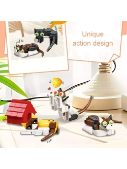 Конструктор Коллекция домашних животных Кошки мечты 443 дет