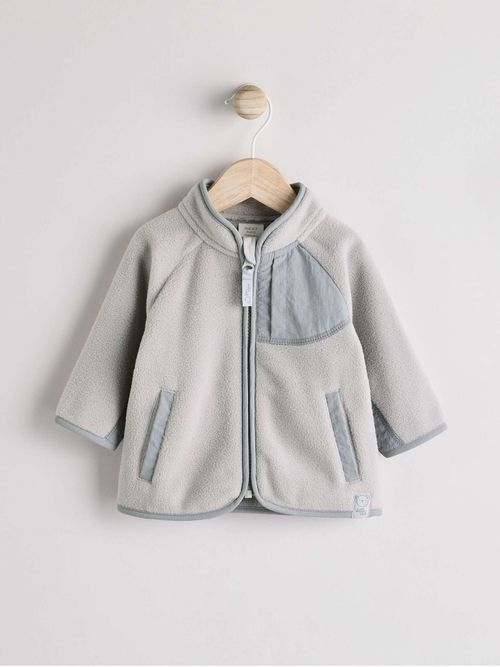 Флисовая куртка для малышей Next B11-531, Серый