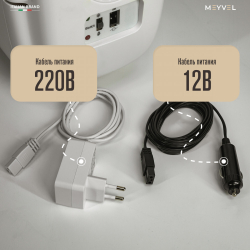 Холодильник для косметики и напитков Meyvel MB-04HC1W