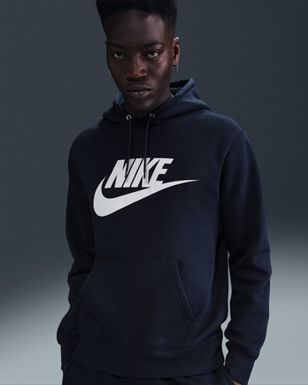 Толстовка мужская NIKE M NK CLUB BB PO GFX HOODIE