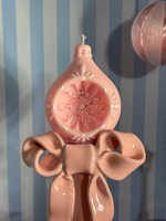 Новогодняя свеча шар "Коробочка из детства"