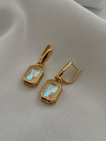 HMG 1309 Crystal Серьги mix  арт.0679