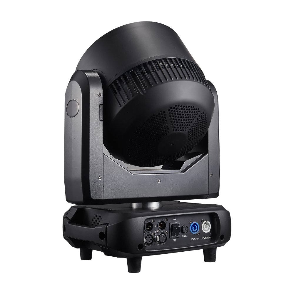 PL-E1840BYL — вращающаяся голова Wash 18×40 Вт лазер 5 Вт RGBL с зумом 4°–60°