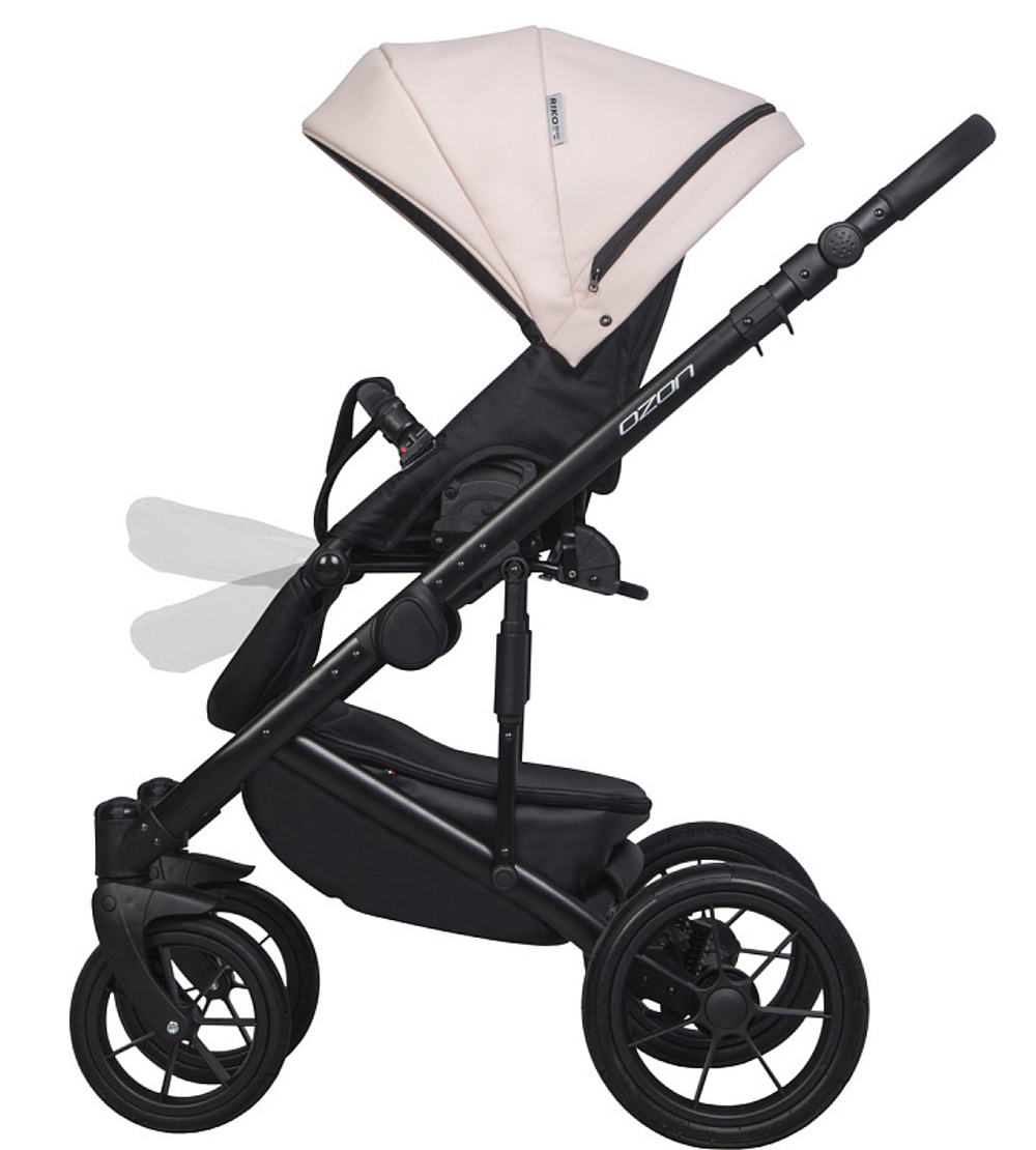 Детская коляска Riko Basic Ozon Pastel 3 в 1 01 светло-розовый