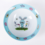 3850486 Набор детской посуды Доляна «Крош», 3 предмета: кружка 230 мл, миска 400 мл, тарелка 18 см