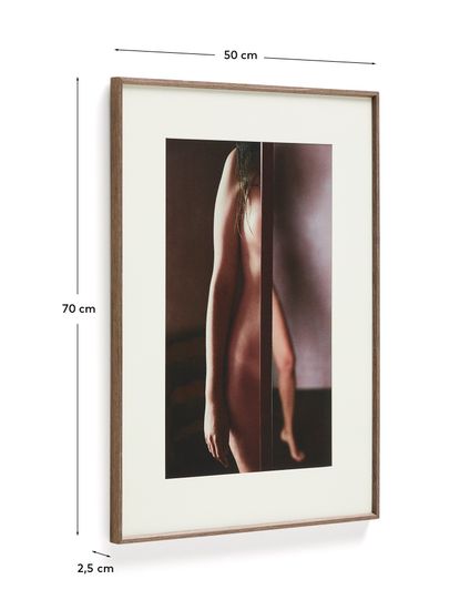 Картина Zavira с фотографией женской фигуры 50 х 70 см