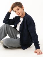 Кардиган для девочки AT1279 синий