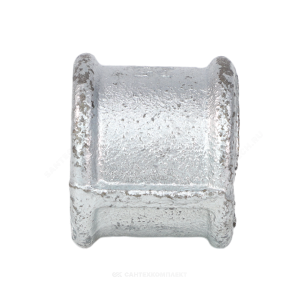 Муфта прямая чугун оц Ду 40 (1 1/2") ВР Fittex