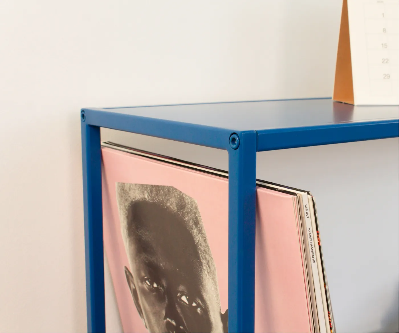 Стеллаж металлический 155х60х25, синий