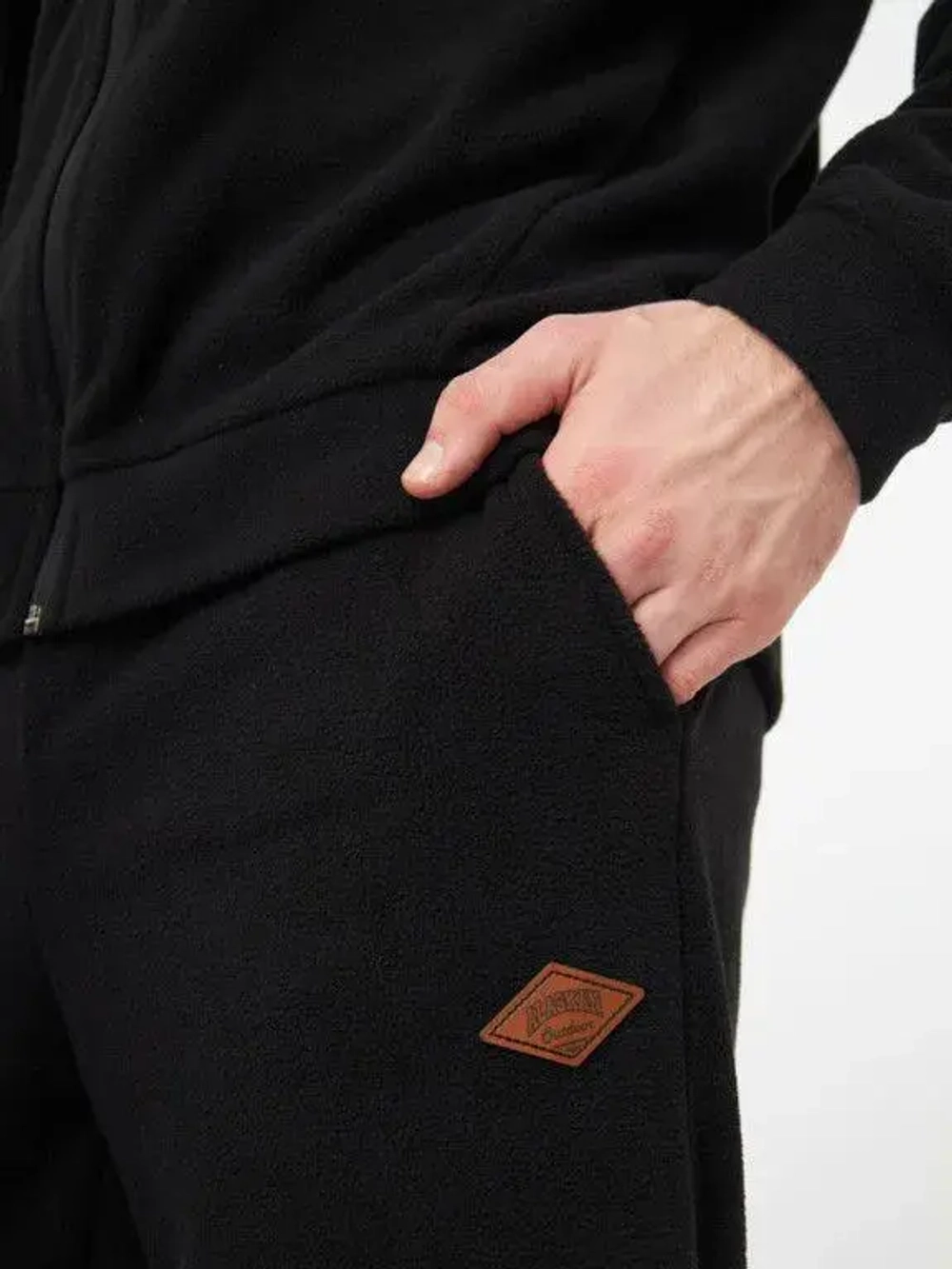 Костюм флисовый Alaskan BraveZip (Черный)