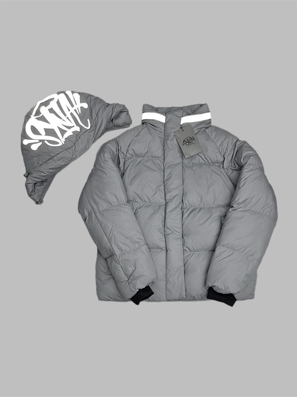 Куртка SynaWorld #D208 (сер.)