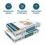 Деревянный конструктор Антикварный граммофон (EWA)