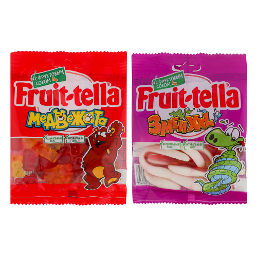 Мармелад жевательный Fruittella, в ассортименте, 70 г