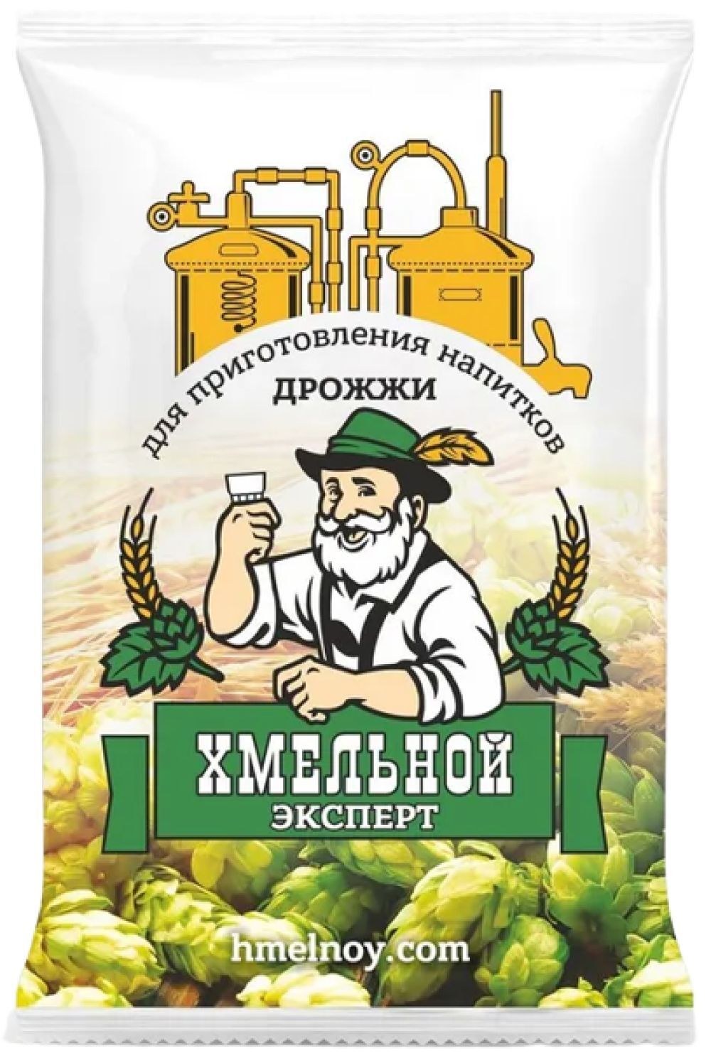 Спиртовые дрожжи Хмельной Эксперт, 100 гр, 10 шт
