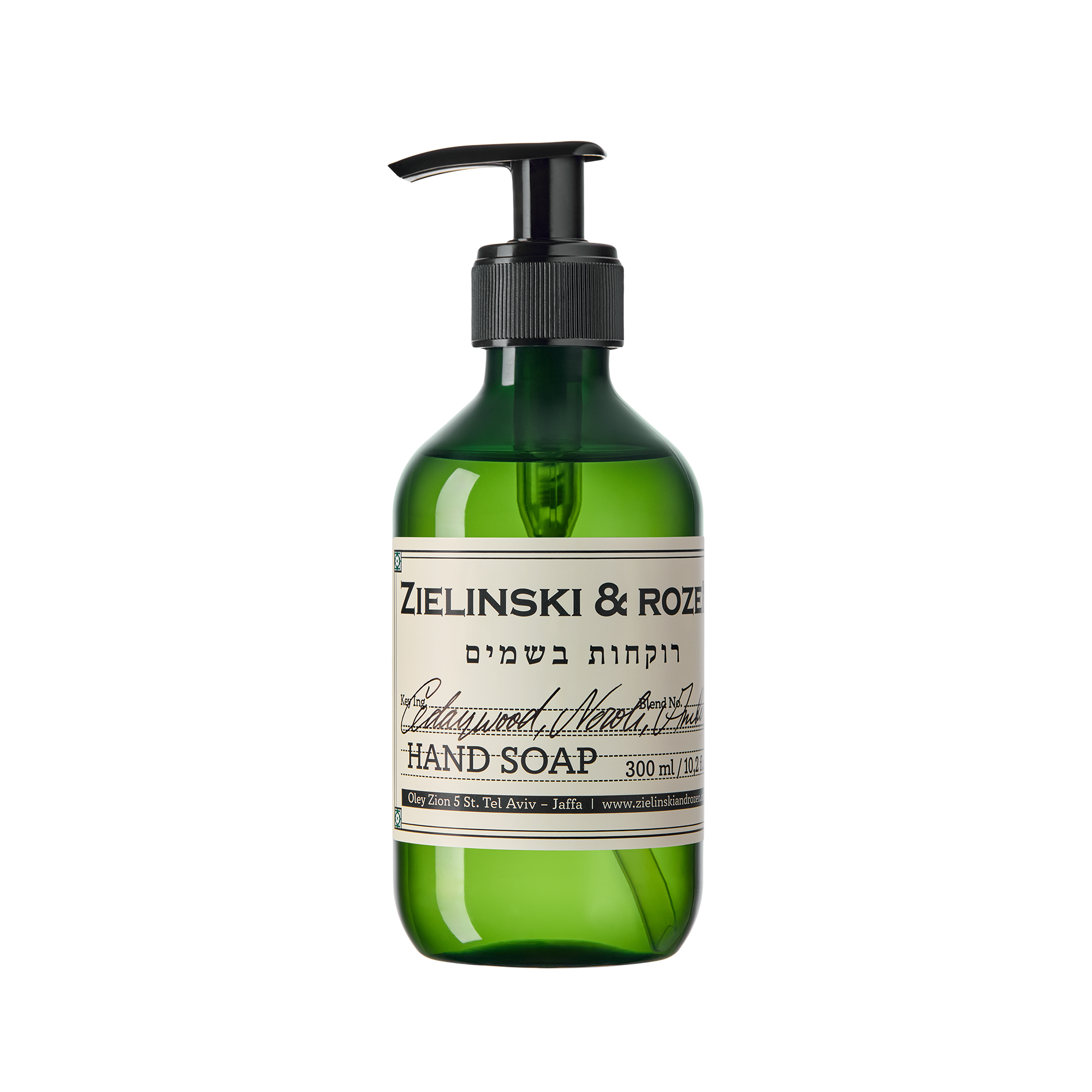 Жидкое мыло Кедр, Нероли, Амбра