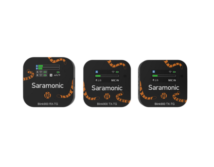 Радиосистема Saramonic Blink900 B2 TG TX+TX+RX приемник + 2 передатчика, разъем 3,5 мм