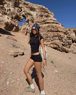 black tee