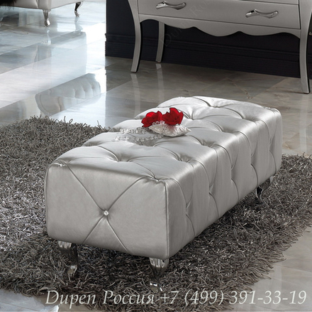 Банкетка DUPEN (Дюпен)  В-5 серебро