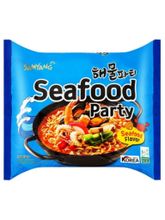 Лапша Samyang Seafood Party Морепродукты 125 г 6 шт