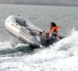 Надувная ПВХ-лодка BADGER Fishing Line 360 Pro PW12