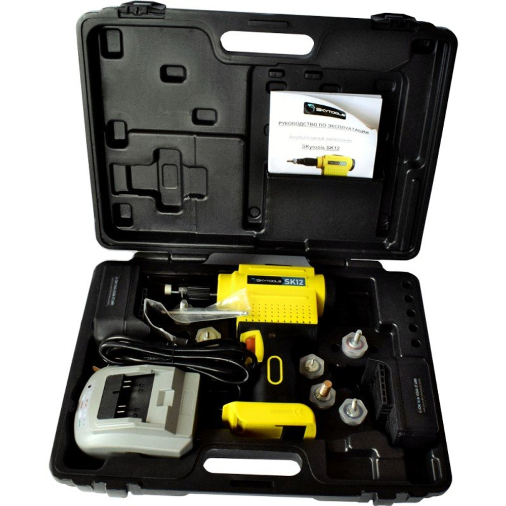 Аккумуляторный заклепочник SKytools SK12 для резьбовых заклепок