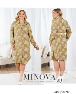 Платье 2247-фисташковый Minova