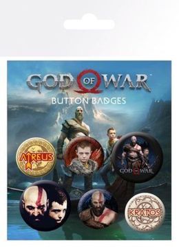 Лицензионные набор значков God of War