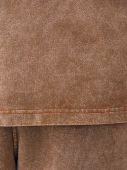 Футболка garment dyed (бежевый)